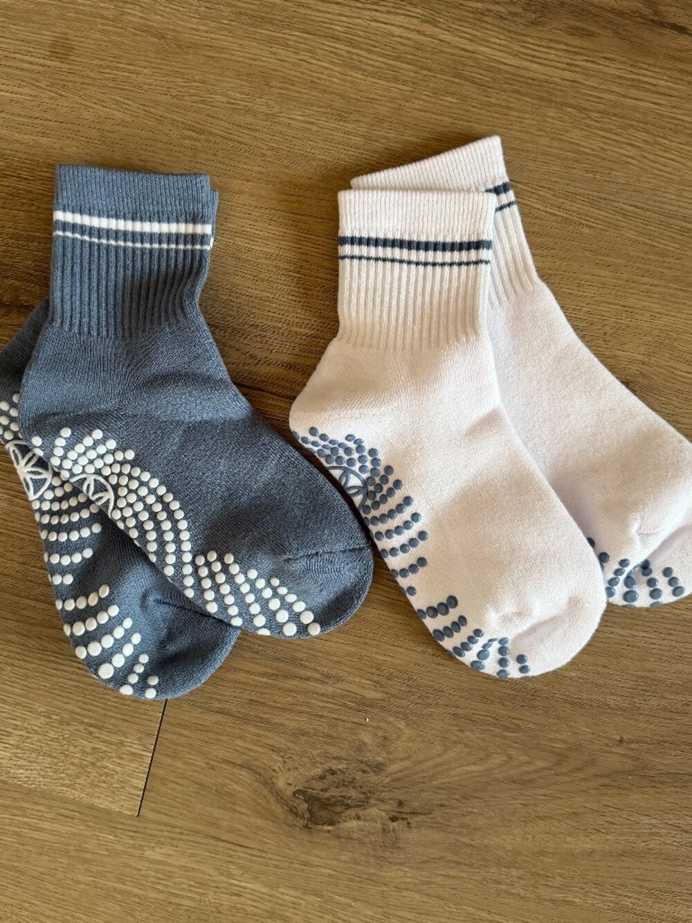 Gaiam Crew Grip Socks 2 pack NWOT